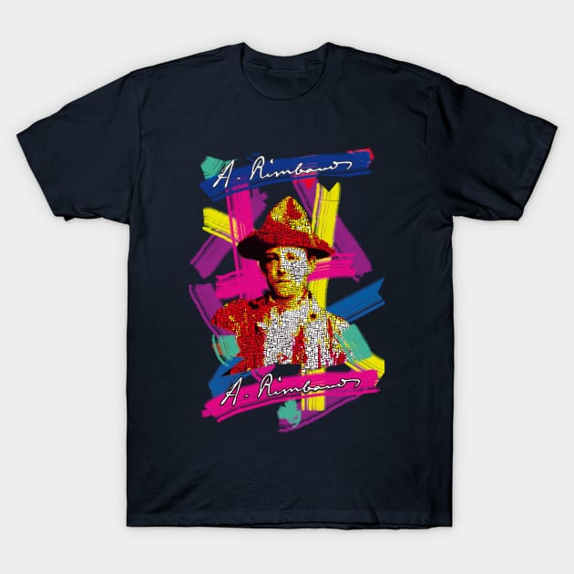 Arthur Rimbaud - Fresco T-Shirt by Exile Kings 